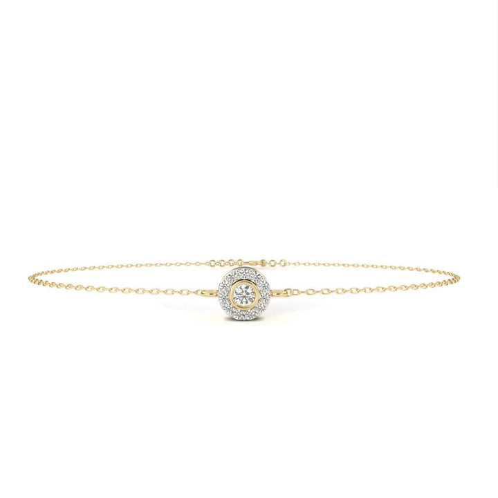 Round Diamond Loose Bracelet