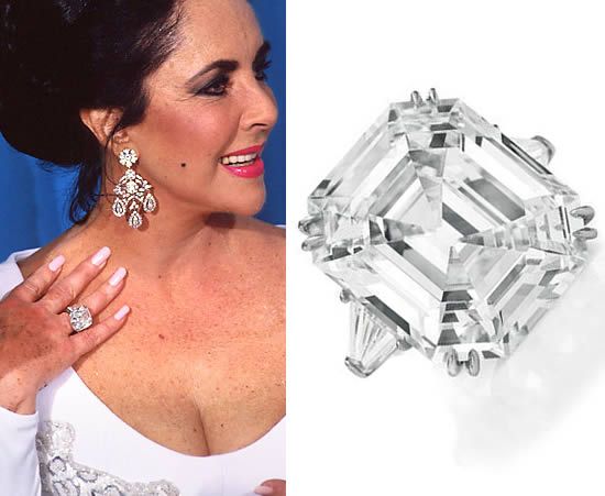 elizabeth taylor engagement ring