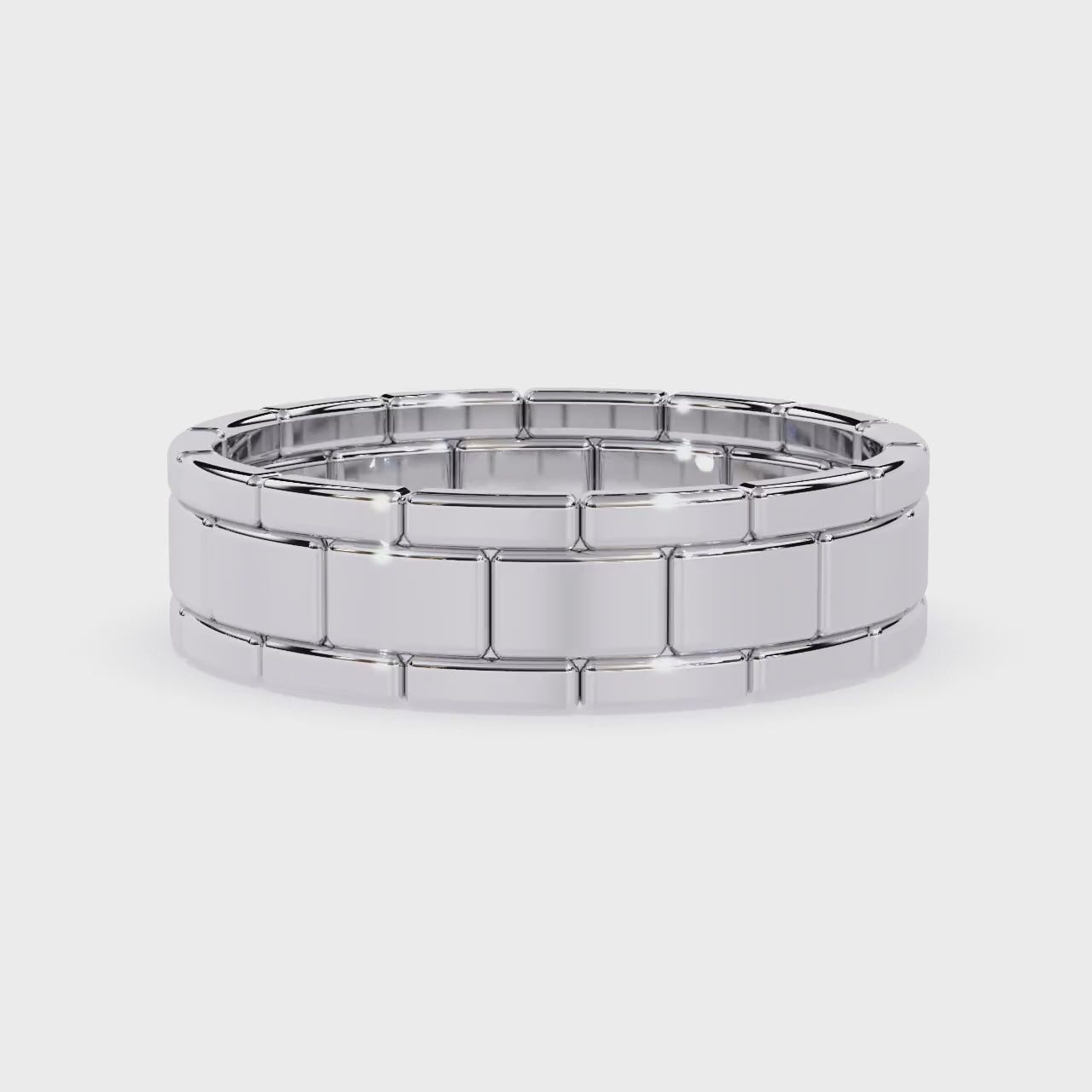 Bright Honey Wedding Band