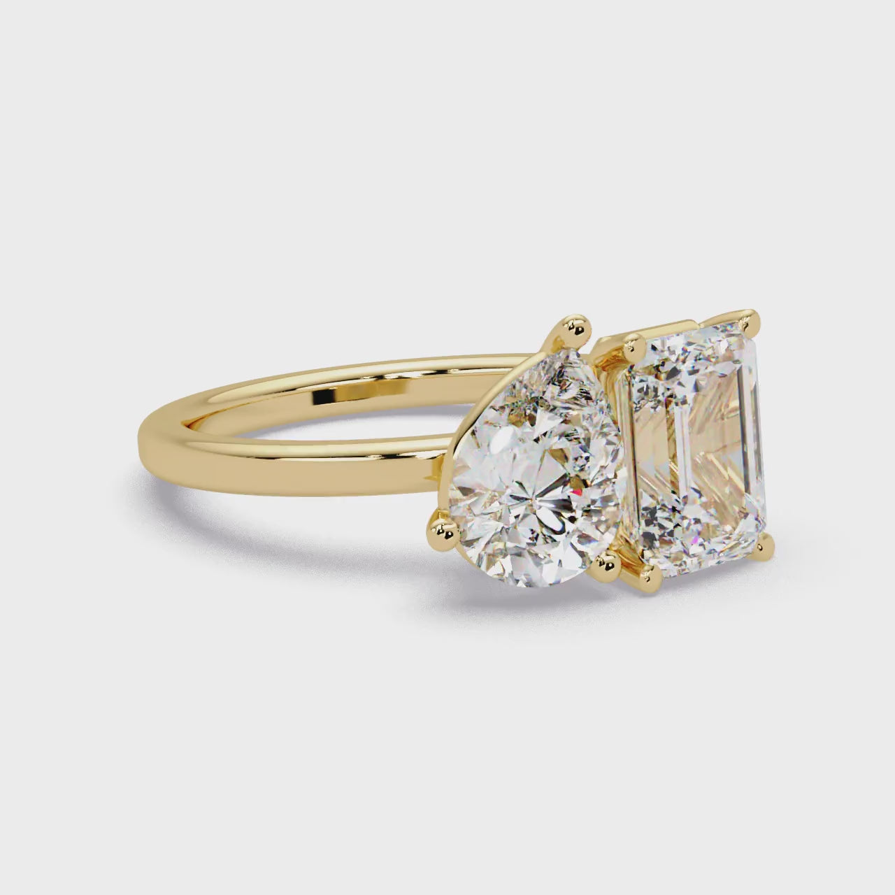 Toi Et Moi Cocktail Ring