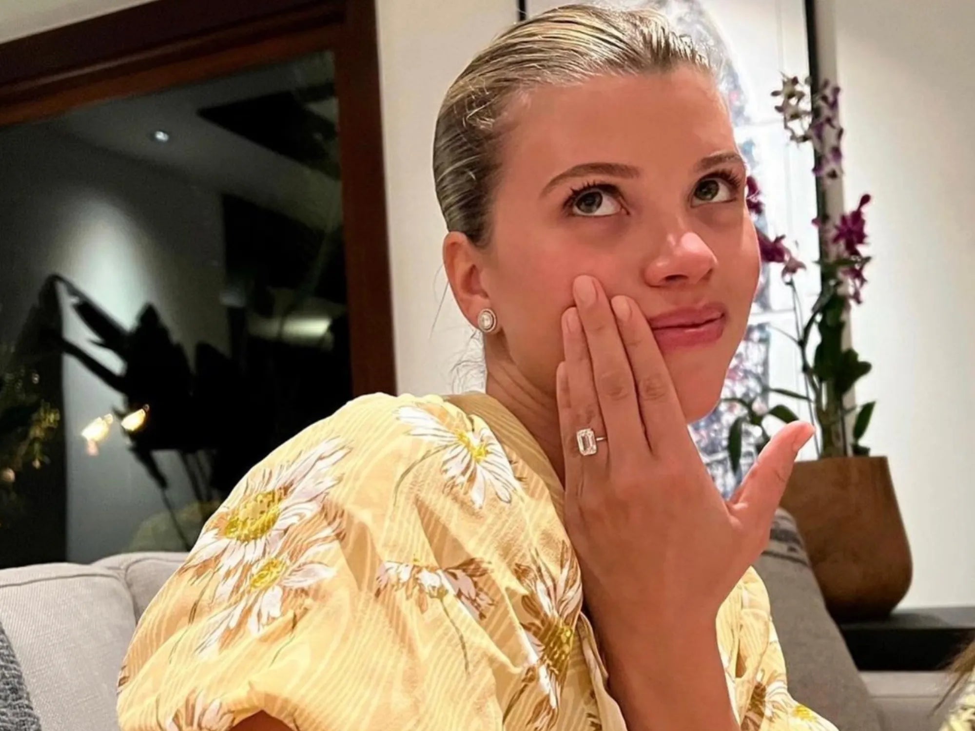 sofia richie engagement ring
