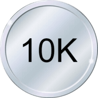 10K White Gold