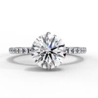 18K White Gold