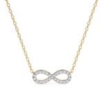 Infinity Diamond necklace