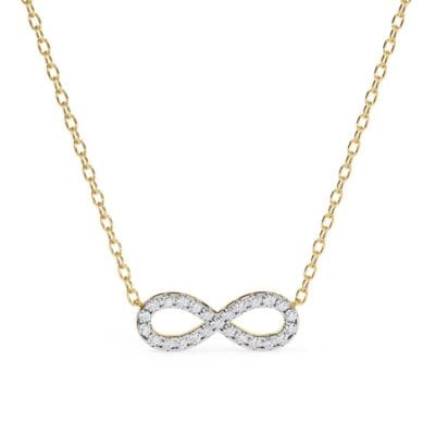 Infinity Diamond necklace
