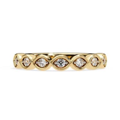 Antique Style Wedding Band