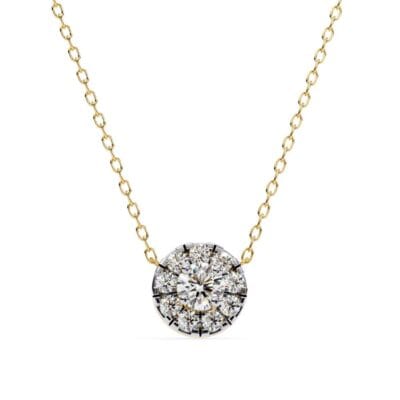 Round Pendant Necklace