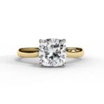4 claw engagement ring