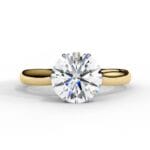 6 prong solitaire engagement ring