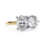 Oval & Round Toi et Moi Engagement Ring