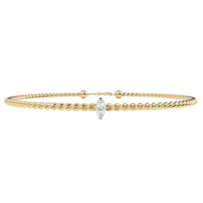 Twisted Rope Band Bracelet
