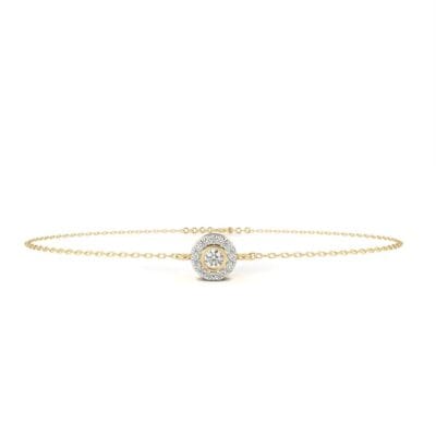 Round Diamond Loose Bracelet