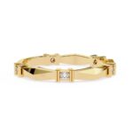 Geometrical Stackable Wedding Band
