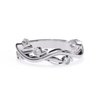 14K White Gold