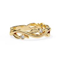 14K Yellow Gold
