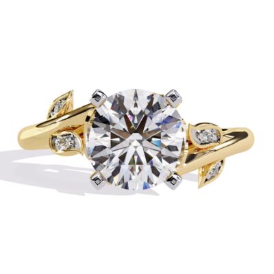 vine engagement ring
