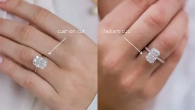Elongated Cushion Cut vs Radiant Cut