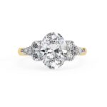 Oval Past Present Future Ring