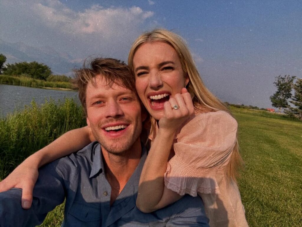 emma roberts engagement ring