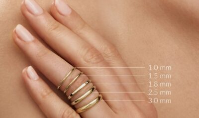Standard Engagement Ring Band Widths