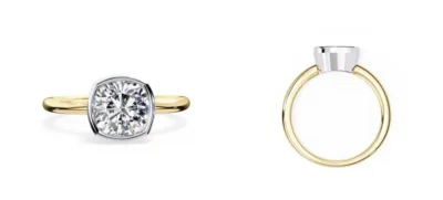 Cushion Cut Engagement Ring