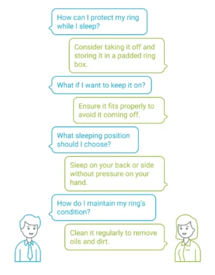 How to Protect Your Engagement Ring at Night
