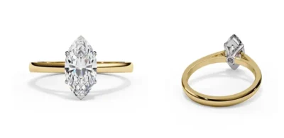 Marquise Cut Engagement Rings