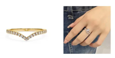 V-Shaped or Chevron Bands