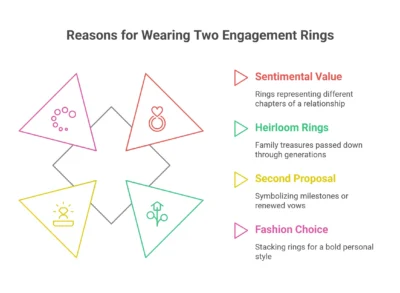 Can you wear two engagement rings
