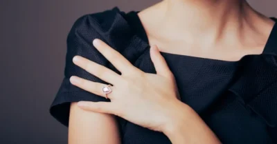 How to wear pear shaped engagement rings