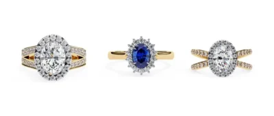 Oval Cut Engagement Rings 
