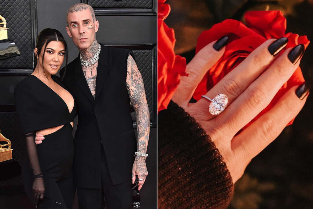 kourtney kardashian ring