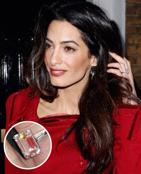 Amal Clooney Engagement Ring