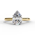 raindrop diamond ring