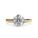 Peekaboo Diamond Ring