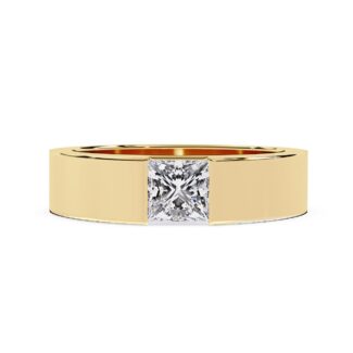 Gents Solitaire Diamond Ring
