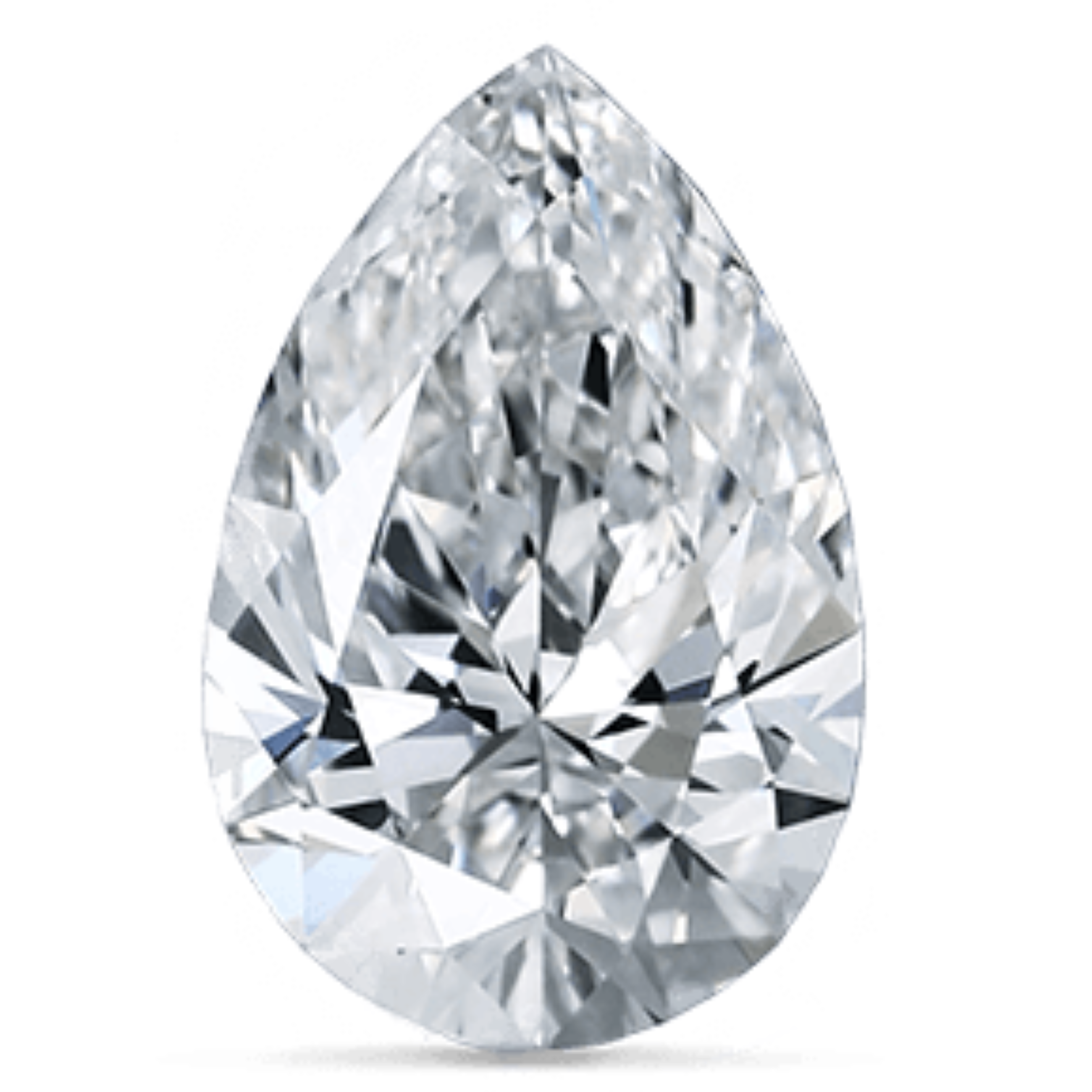 Pear-diamond