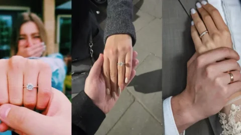 Promise ring vs Engagement ring vs Wedding ring