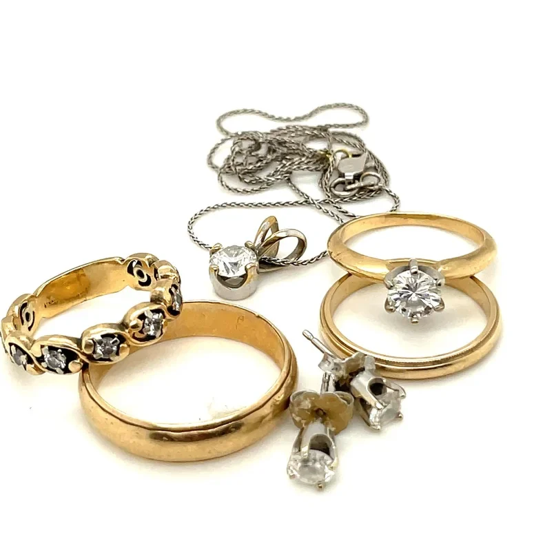 Before - collection of jewelry