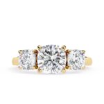 Victorian Old Mine Cut Diamond Ring