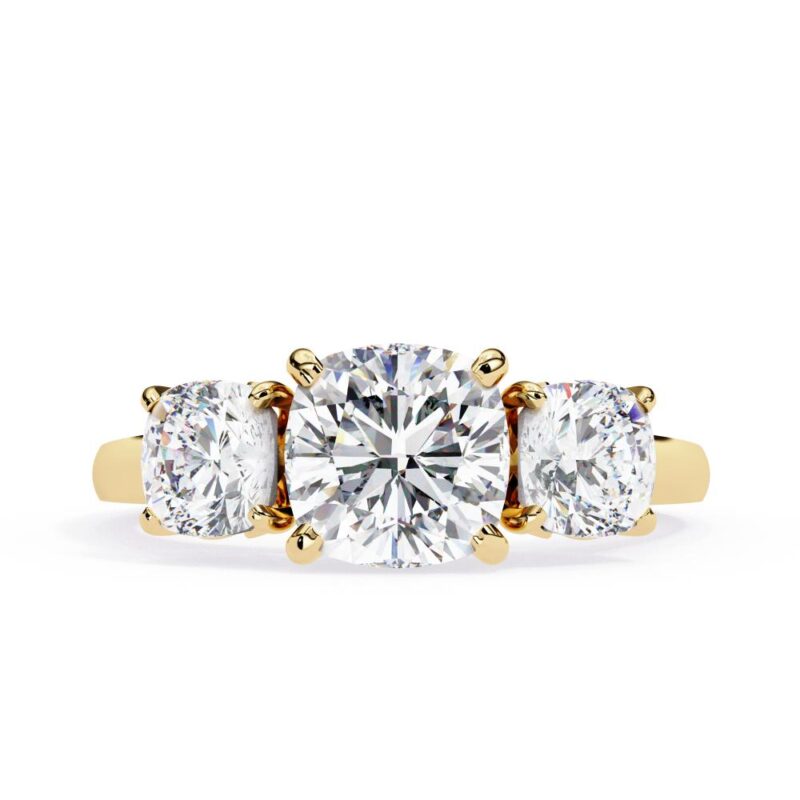 Victorian Old Mine Cut Diamond Ring