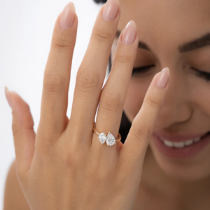 She'd love an engagement ring that is: