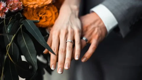 how are you supposed to wear your wedding rings