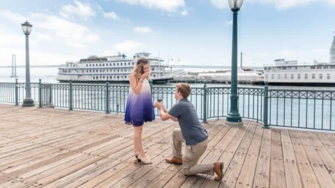 engagement ring in San Francisco