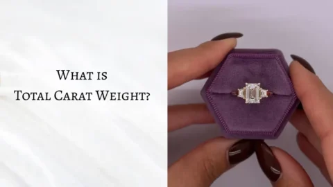 What does total carat weight mean?