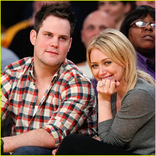 Hilary Duff Engagement Ring Mike Comrie