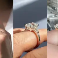 Low Profile Engagement Rings