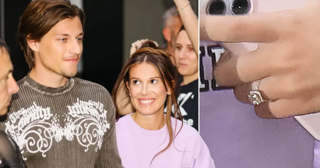 Millie Bobby Brown Engagement Ring Details