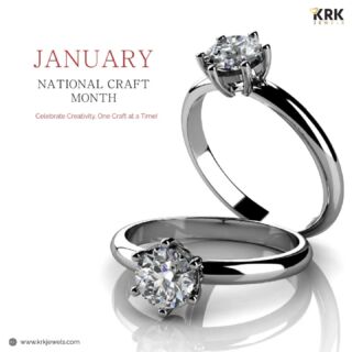 At KRK Jewels, every piece is a masterpiece—crafted with passion, precision, and artistry. 💎✨ This month, we celebrate the beauty of handcrafted excellence and the timeless art of jewelry-making. 💍💫From intricate milgrain details to stunning handcrafted settings, each design is a reflection of skill, love, and creativity. 🎨💖Tag us in your favorite handcrafted jewelry moments and let’s celebrate the magic of craftsmanship together! ✨🛠️ #CraftedWithLove #KRKJewels #NationalCraftMonth